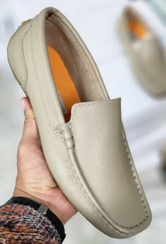 Mocasín Hawái En Cuero. Caballero