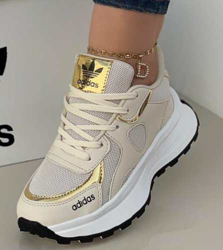 Tenis Fashion Gold