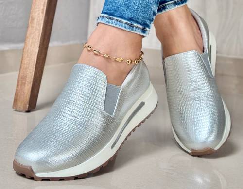 Mocasín Turín. Puro Cuero. Dama