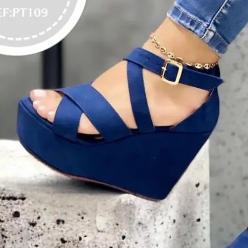 Sandalia De Plataforma Dana