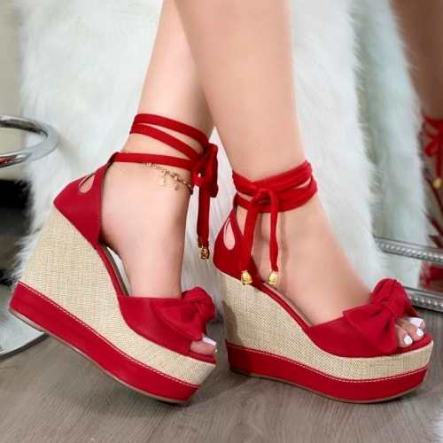 Sandalias Plataformas. Damas