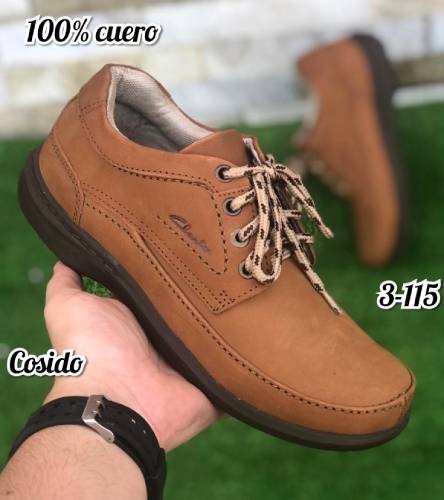 Calzado Cleveland. Puro Cuero. Caballero
