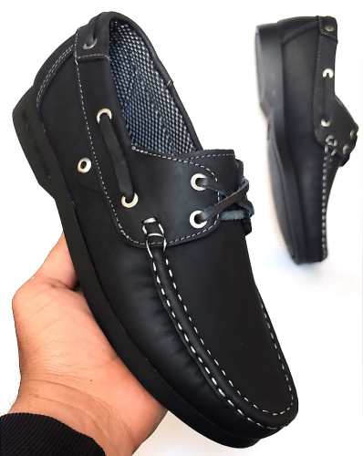 Calzado Apache. 100% Cuero. Caballero