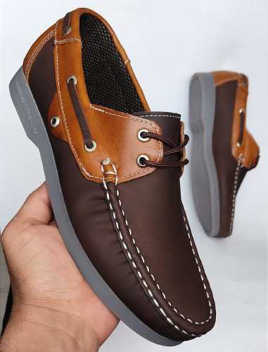 Calzado Apache. 100% Cuero. Caballero