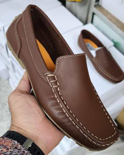 Mocasín Hawái En Cuero. Caballero