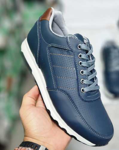 Tenis Milán. Puro Cuero. Caballero