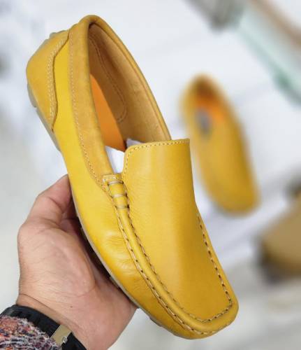 Mocasín Hawái En Cuero. Caballero