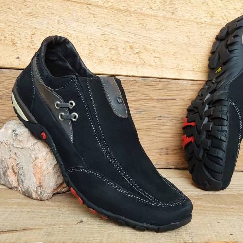 Mocasín Alcón En Puro Cuero. Caballero