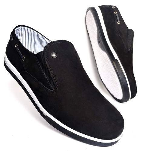 Mocasín Core. Puro Cuero. Caballero