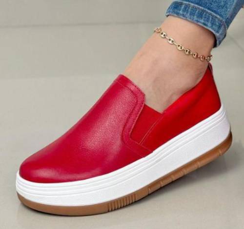 Mocasín Nápoles. Puro Cuero. Dama