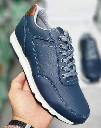 Tenis Milán. Puro Cuero. Caballero
